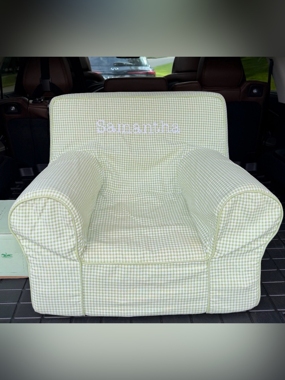 Pottery Barn Kids My First Anywhere Chair Slipcover ONLY “Samantha”
